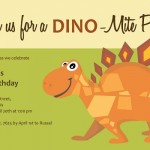 Dinosaur Birthday Invite