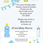 Boy Baby Shower Invitation