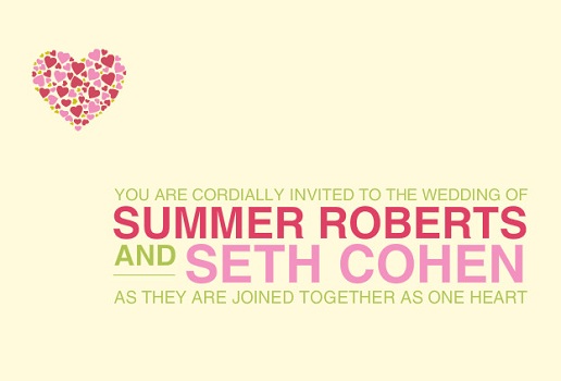 Bold Wedding Invite