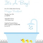 Duckies in a Shower