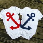 Nautical Baby Onsies