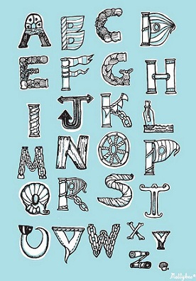 Nautical Lettering