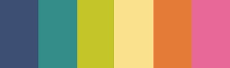 Fall Color Swatch Fall Color Swatch