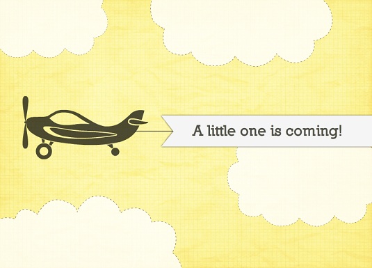 Yellow Toy Airplane Gender Neutral Shower Invitation Yellow Toy Airplane Gender Neutral Shower Invitation