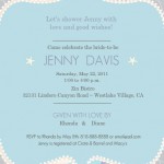 Beach Shell Bridal Shower Invite
