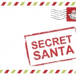 Top Secret Santa Red Holiday Party Invitation Top Secret Santa Red Holiday Party Invitation