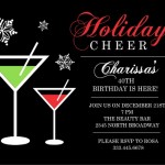 Holiday Cheer Martini Birthday Holiday Cheer Martini Birthday