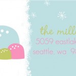Candyland Gingerbread House (Set) Address Label