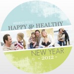 Earthy New Years Photo Card Earthy New Years Photo Card