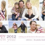 Family Photo New Year Card Family Photo New Year Card