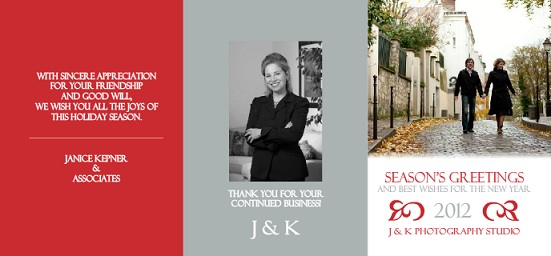 Flashy Red And Grey Business Calendar Holiday Card Flashy Red And Grey Business Calendar Holiday Card