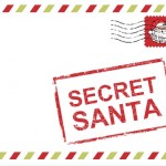 Top Secret Santa Red Holiday Party Invitation Top Secret Santa Red Holiday Party Invitation