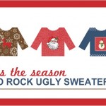 Ugly Sweater Trio Holiday Party Invitation Ugly Sweater Trio Holiday Party Invitation