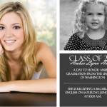 Traditional Graduation Announcement Traditional Graduation Announcement