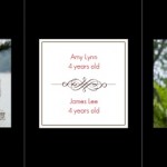Black Trifold Chinese New Year Photo Card_Inside