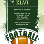 Festive Super Bowl Party Invitation