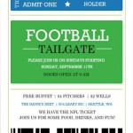 Season Ticket Holder Football Invitation
