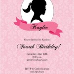 Girls Silhouette Birthday Party Girls Silhouette Birthday Party
