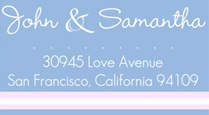 Pastel Valentine's Day (Set) Address Label_1