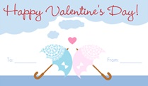 Pastel Valentine's Day (Set) Classroom Valentine