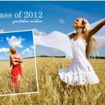 Overlapping Photo Graduation Announcement