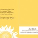 Sunflower Yellow Timeline Graduation Announcement