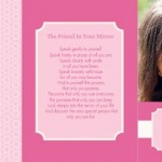 Pink Personalized Hebrew Bat Mitzvah Invitation