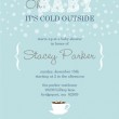 Winter Baby Shower Invitation